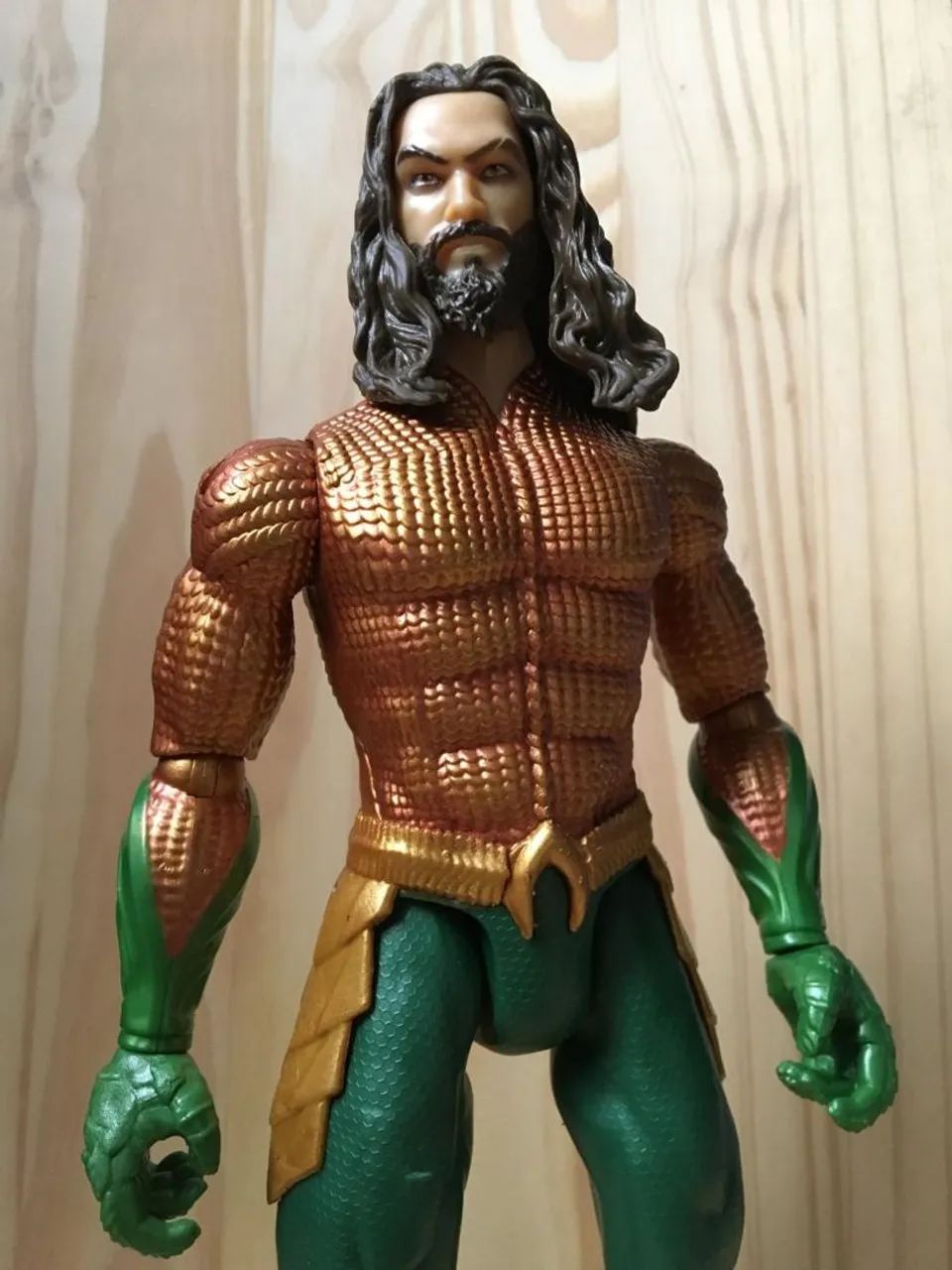 Aquaman - 30cm - Custom (OBS: Malha customizada e o pino do
