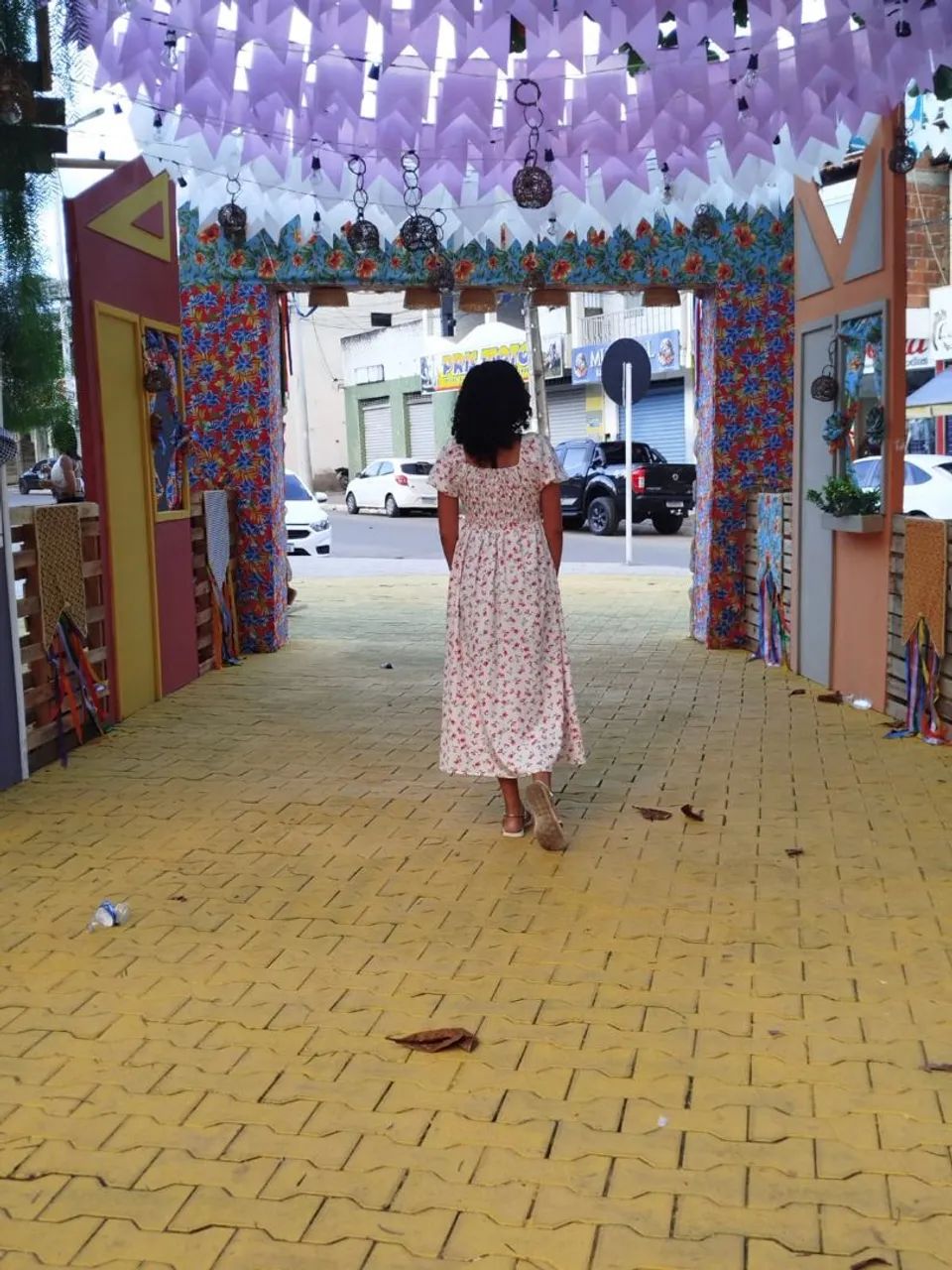 Vestido ciganinha estampado - Foto 2