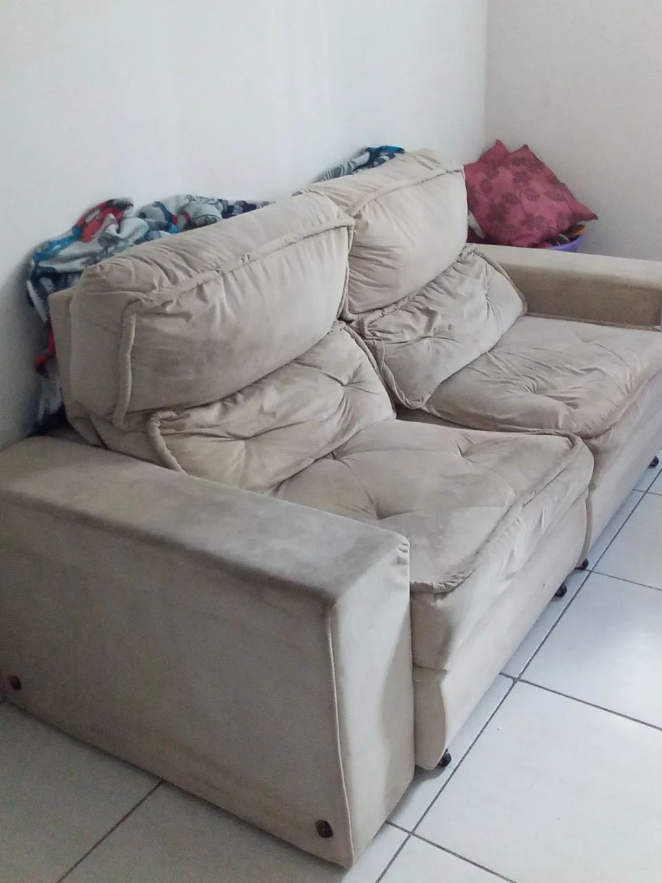 Sofa retratil reeclinavel