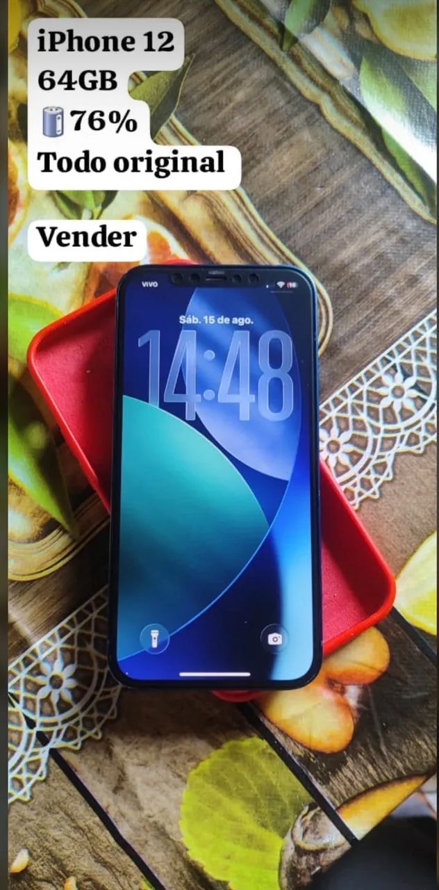 Iphone 12 nos preços 64gb nada trocado - Foto 2