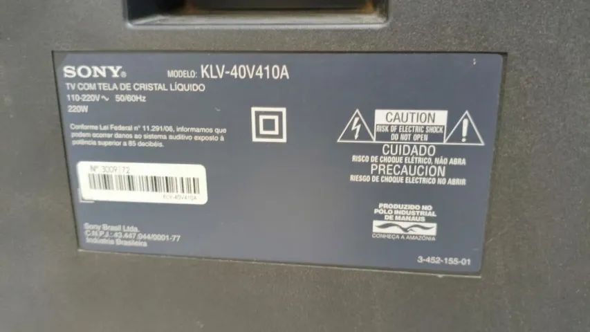 TV Sony LCD 40 polegadas (ler anúncio) - Foto 4