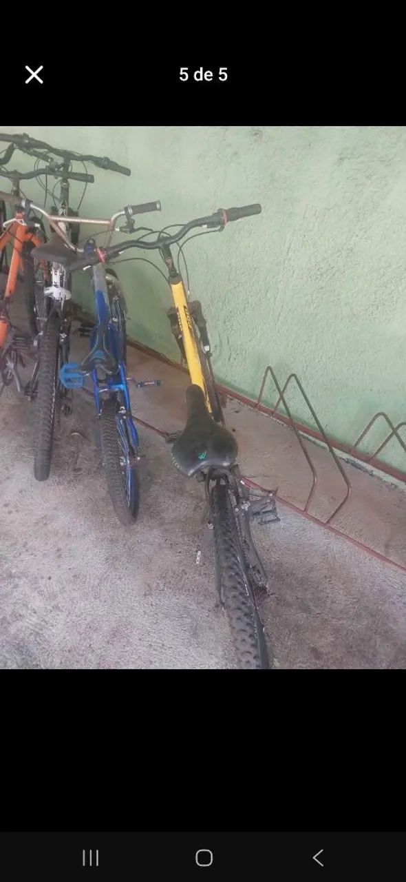 Bicicleta coli usada tem que mandar arrumar quadro e pneu - Foto 5