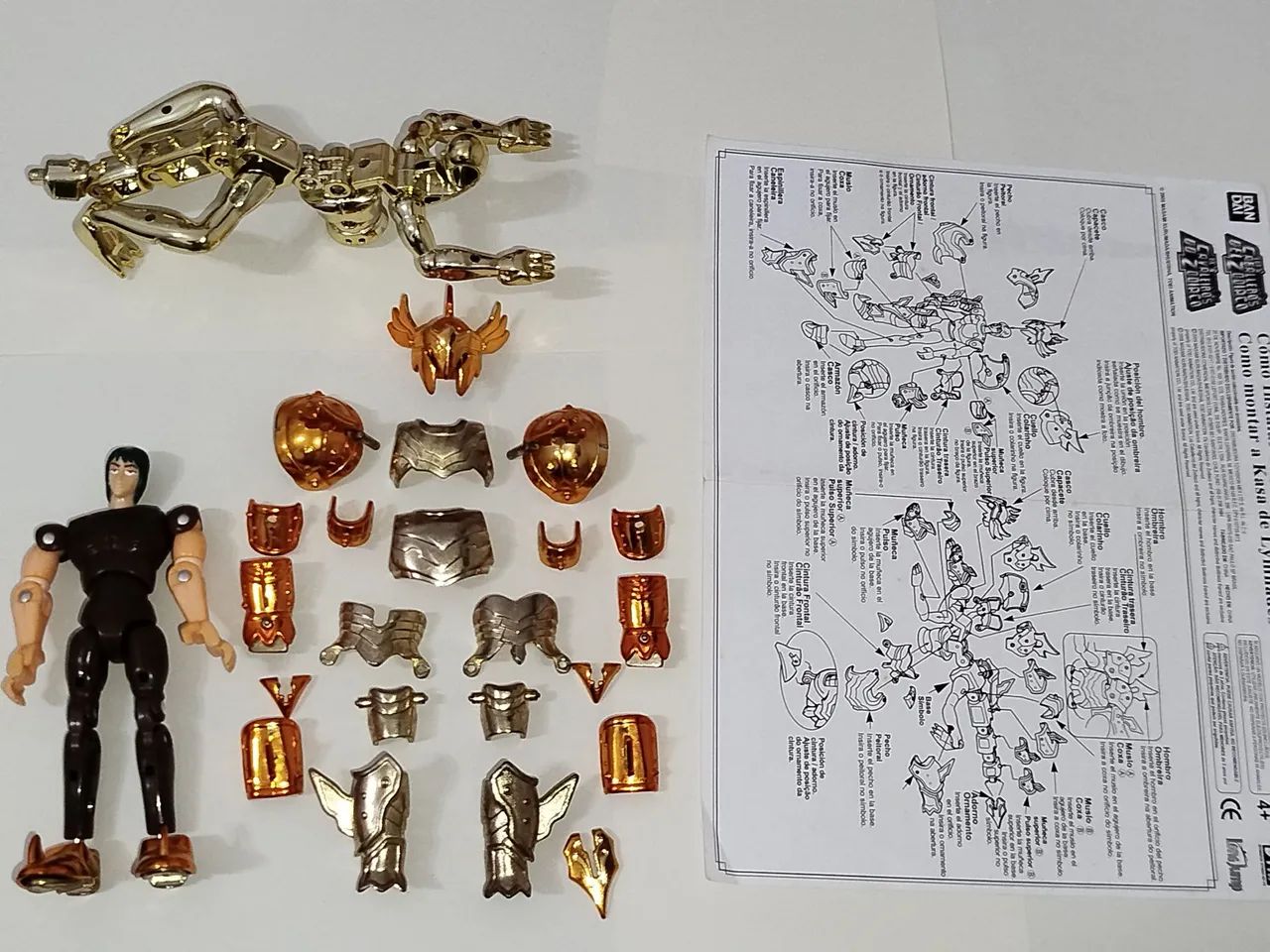 Cavaleiros do Zodíaco Vintage Bandai Kasa de Lymnades - Brinquedos