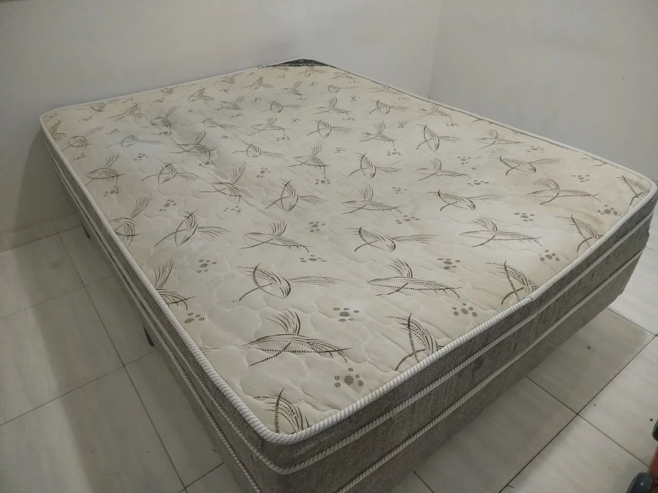Cama box de casal conjugada molas ensacadas - Foto 5