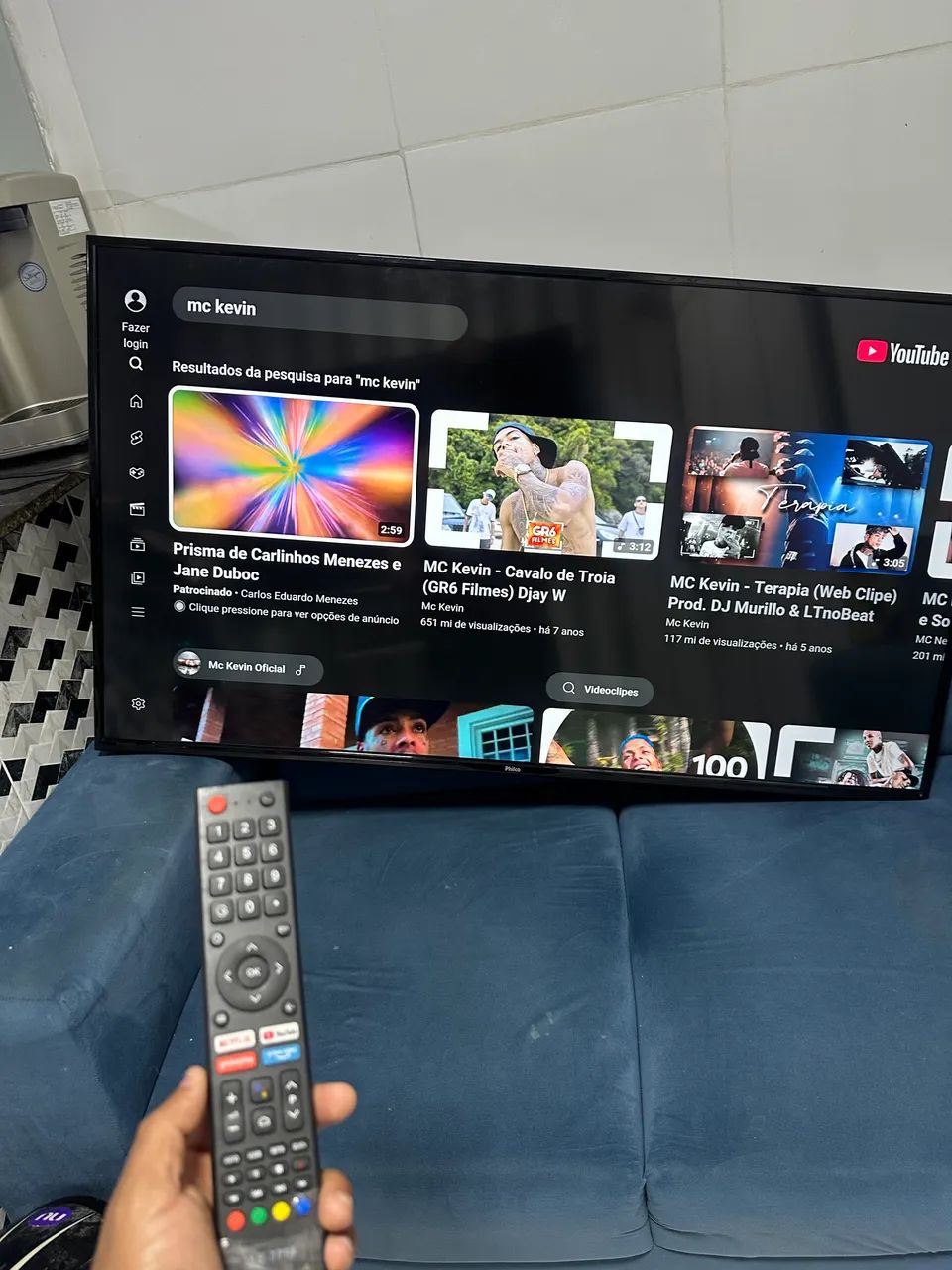 Vendo tv 50 polegadas, Philco 4k - Foto 3