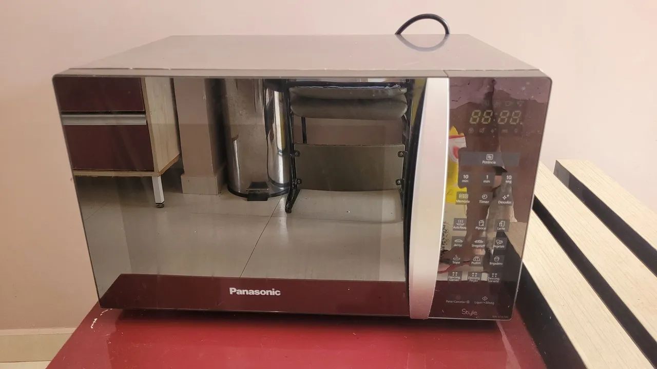 Vendo micro-ondas Panasonic 34L em ótimo estado  - Foto 5