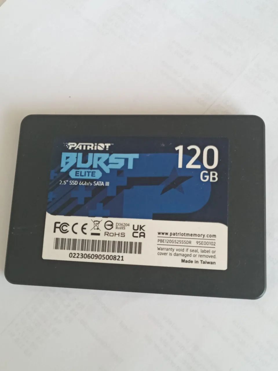 Ssd 128 gb patriot