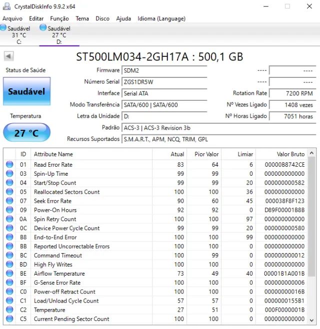 HD Seagate Barracuda 500GB - Foto 3
