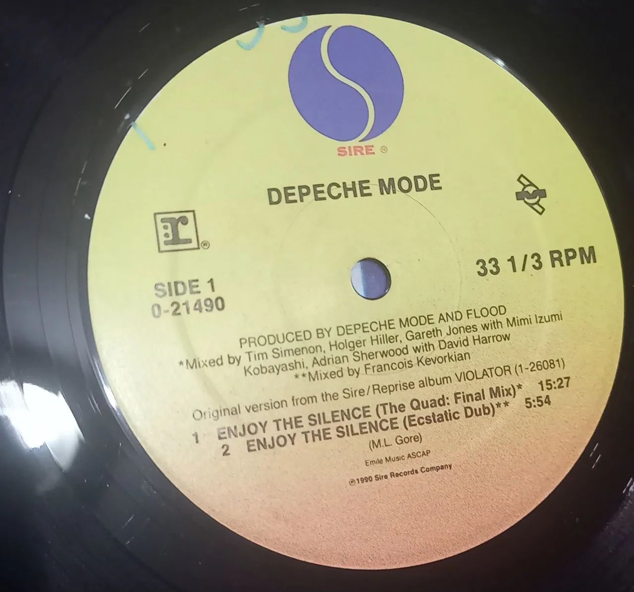 Depeche Mode- Enjoy the silence single 12" - Foto 4