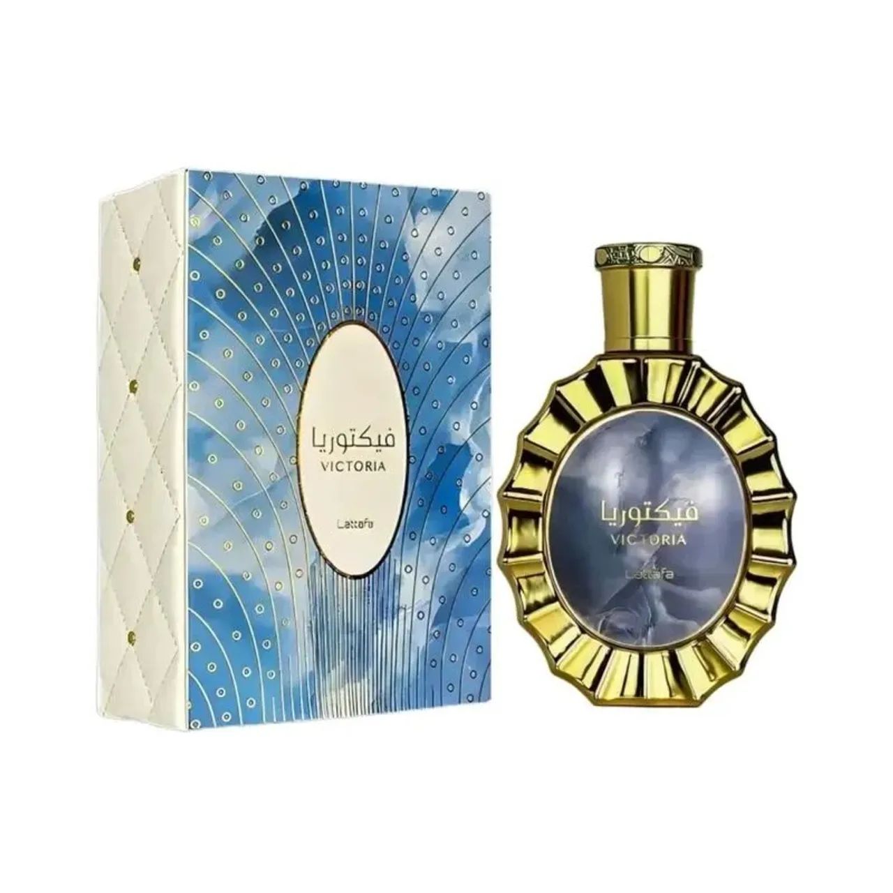 Árabe Lattafa Victoria edp 100ml valor 280