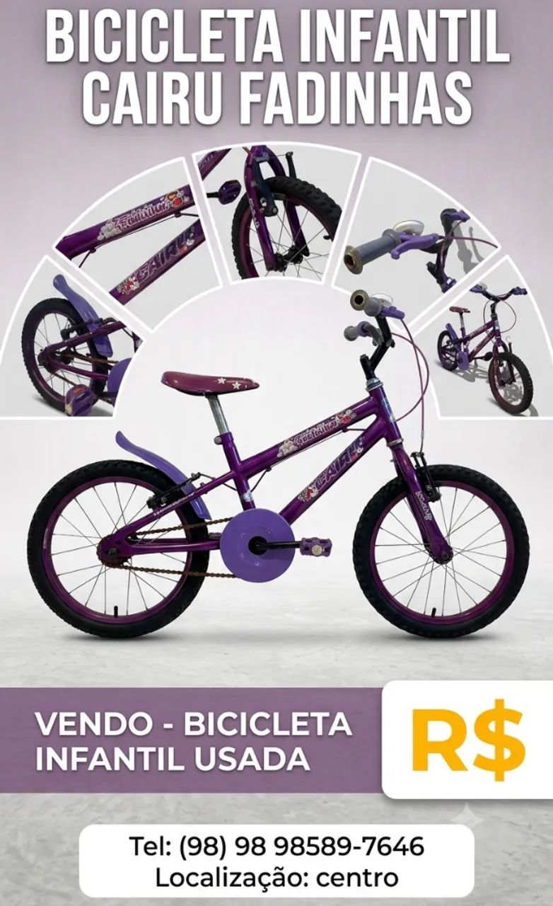 Bicicleta infantil 