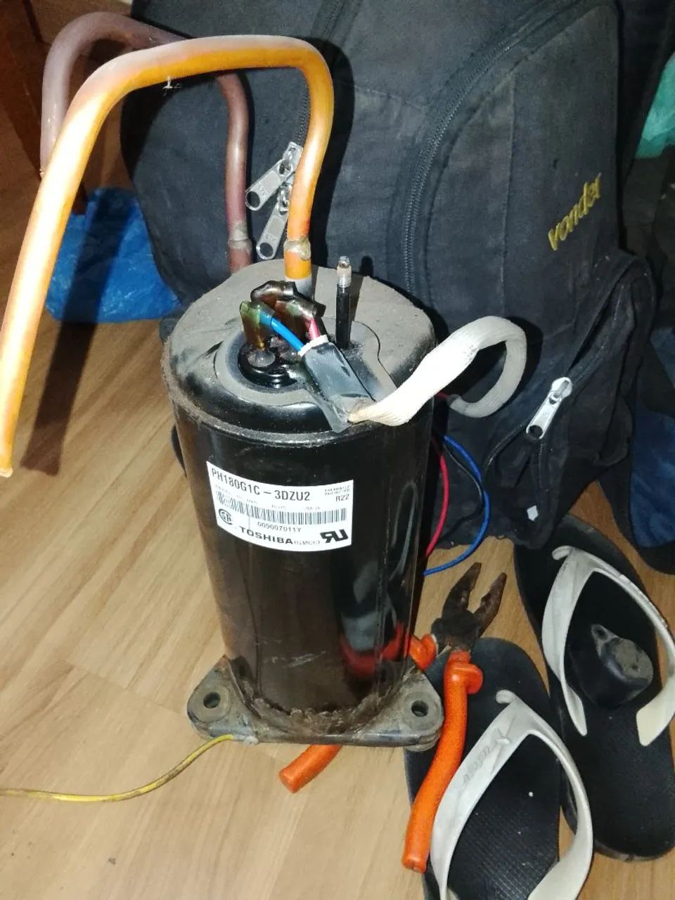 Compressor de 12000 BTUs R22 - Foto 2