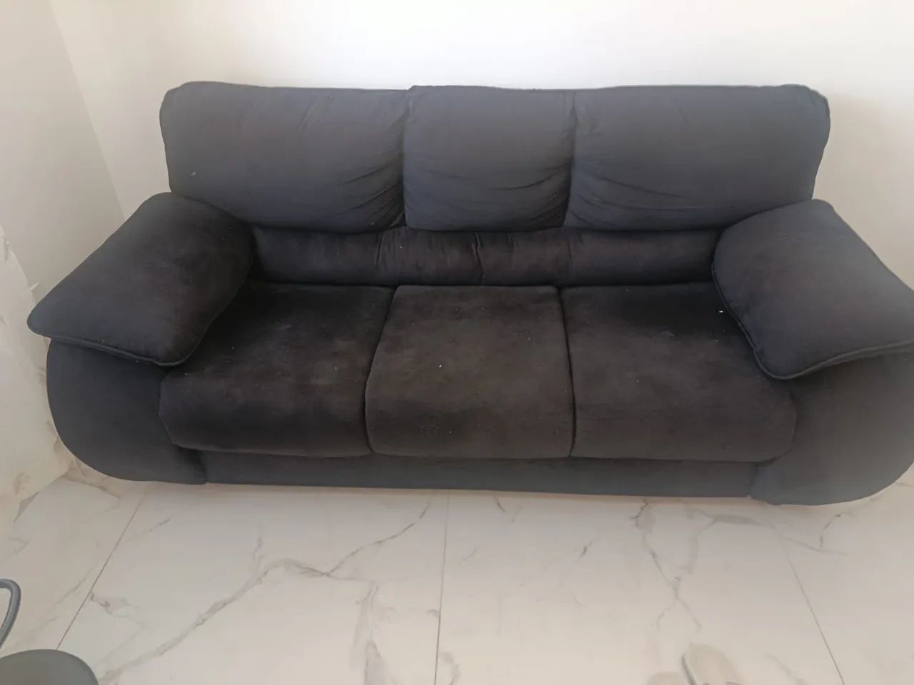 Sofá em veludo