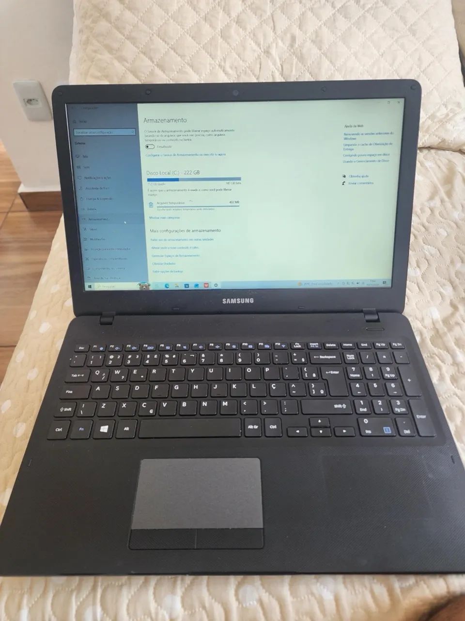 Notebook sansung NP300E5L