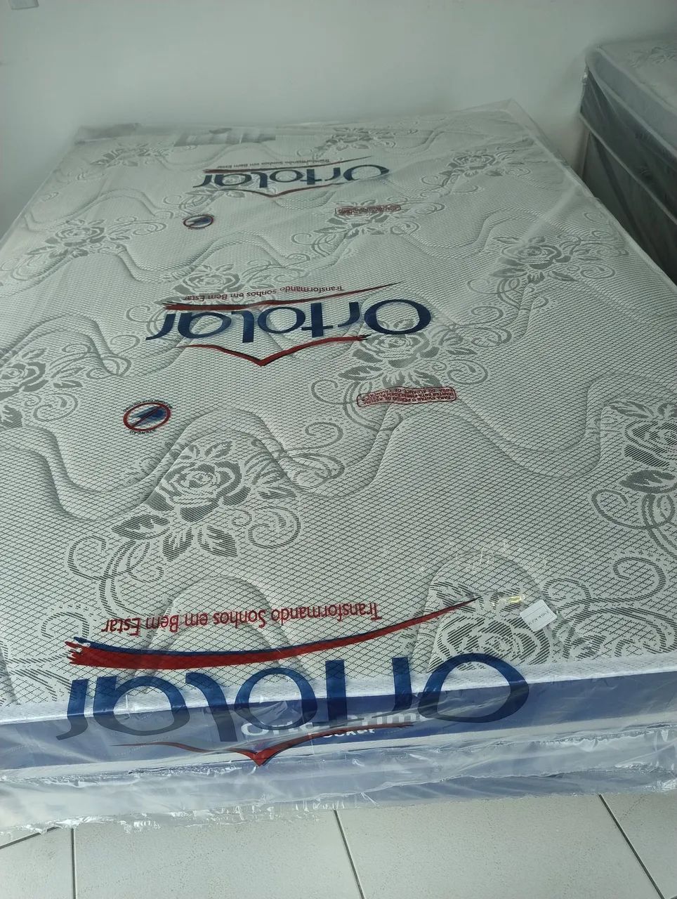 CONJUNTO CAMA BOX CASAL ORTO PRIME