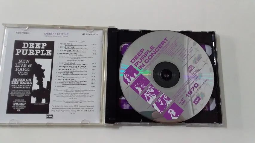 cd deep purple in concert 1970 1972 - CDs, DVDs etc - Vila Isolina