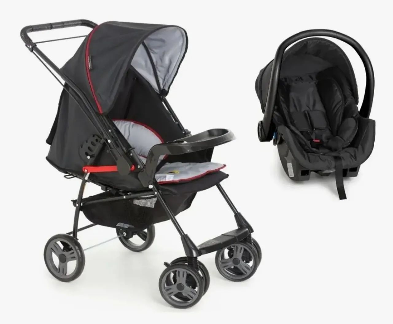 Carrinho e Bebê conforto Galzerano *Usado*