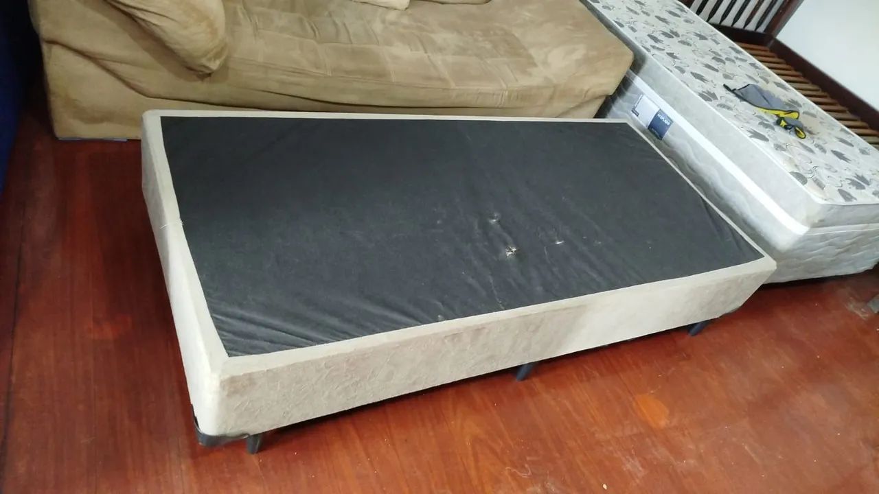 Base cama box solteiro 