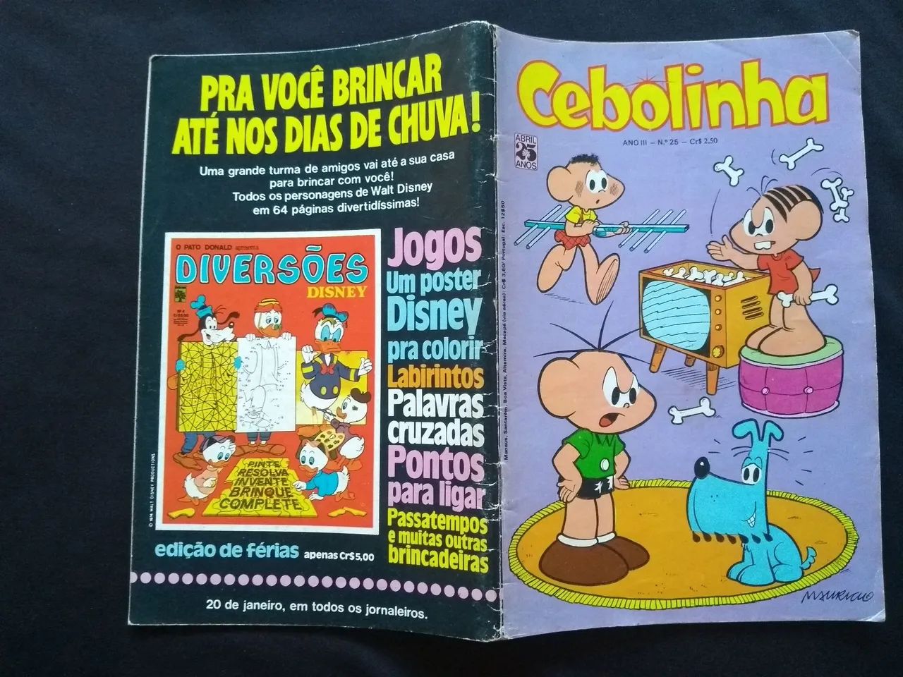 Cebolinha - Número 25 - Editora Abril ( 1975 ) - Foto 3