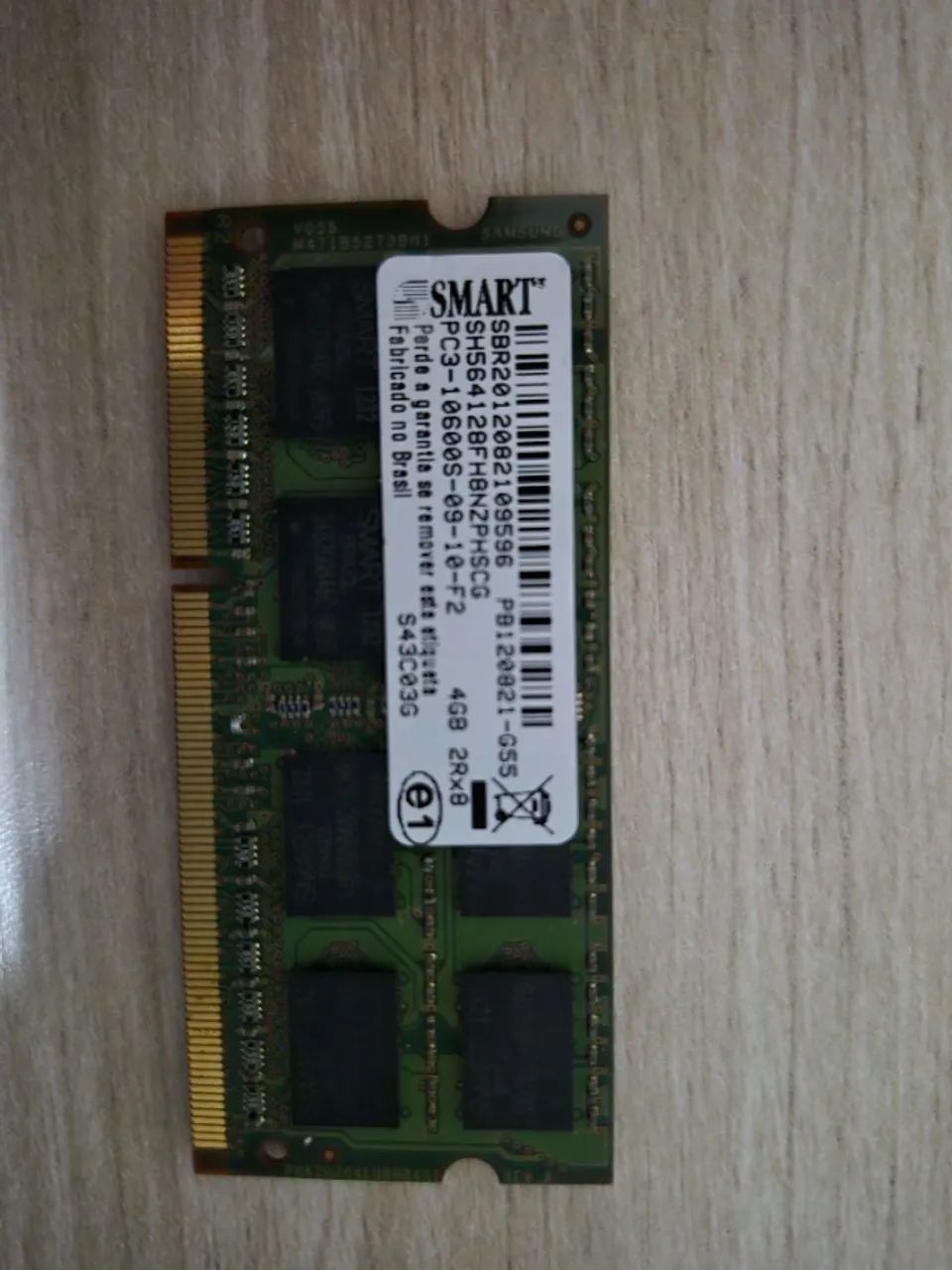 Memória RAM DDR3 4gb
