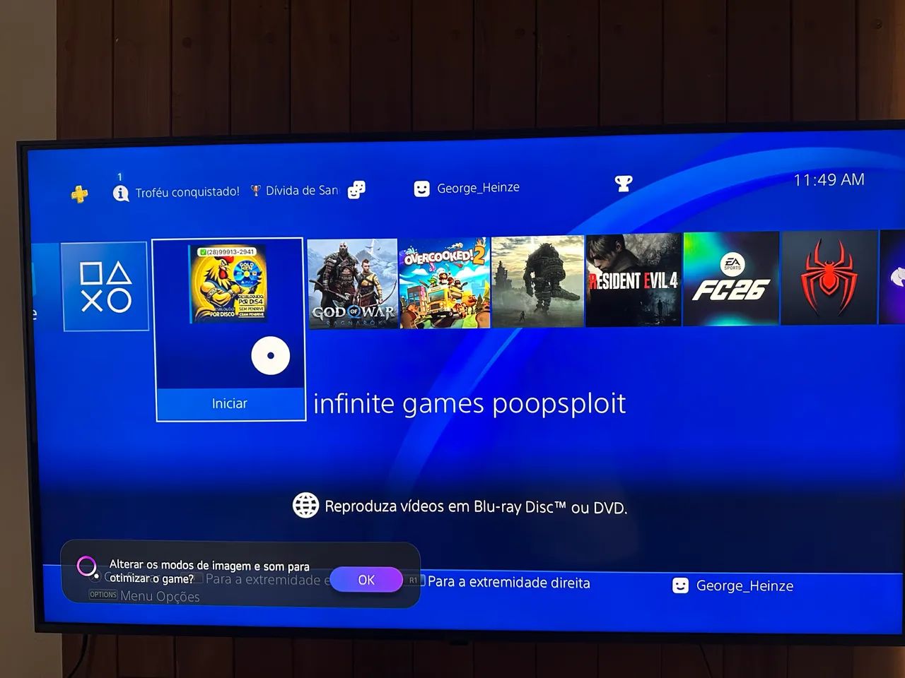 PlayStation 4 desbloqueado  - Foto 3