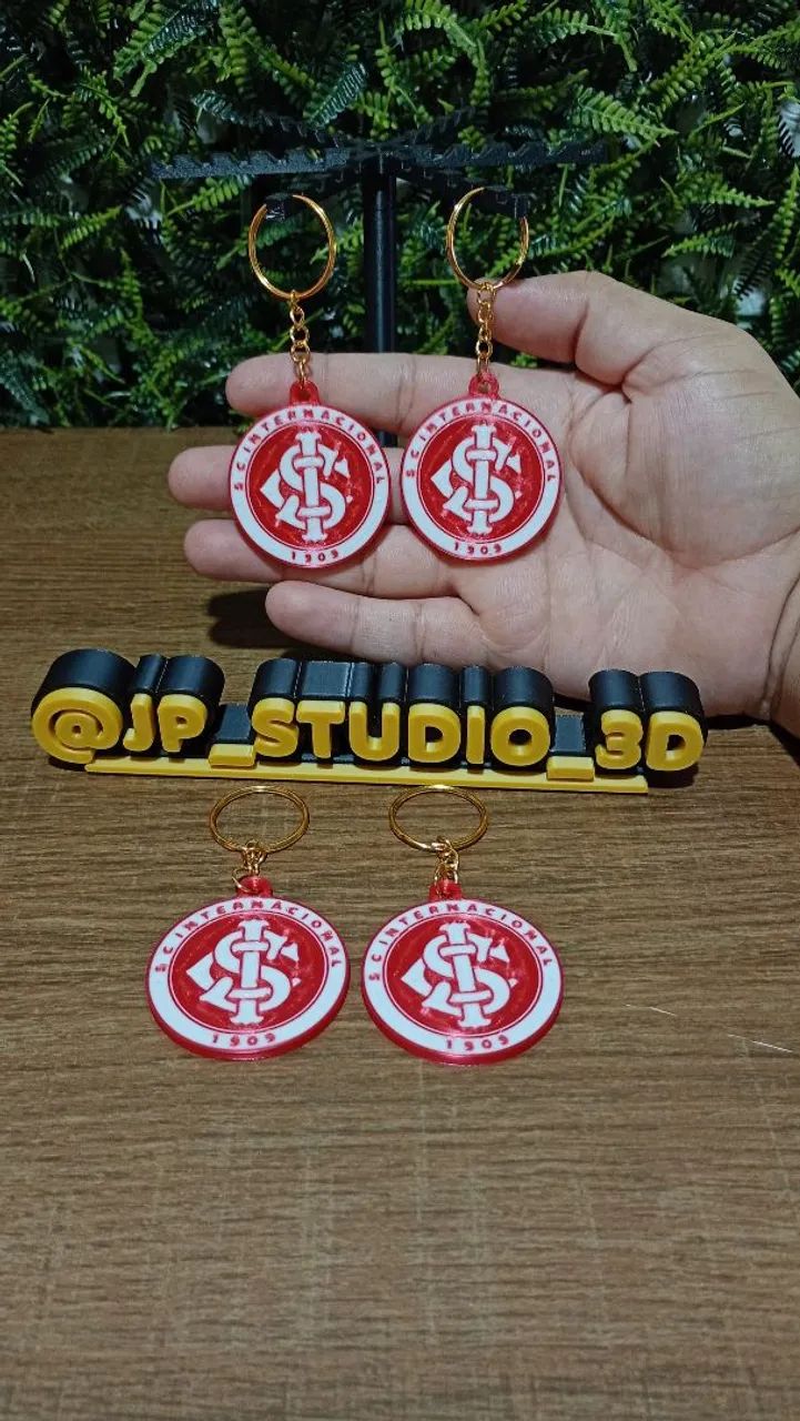 Kit 4 chaveiros do SC Internacional - Foto 3