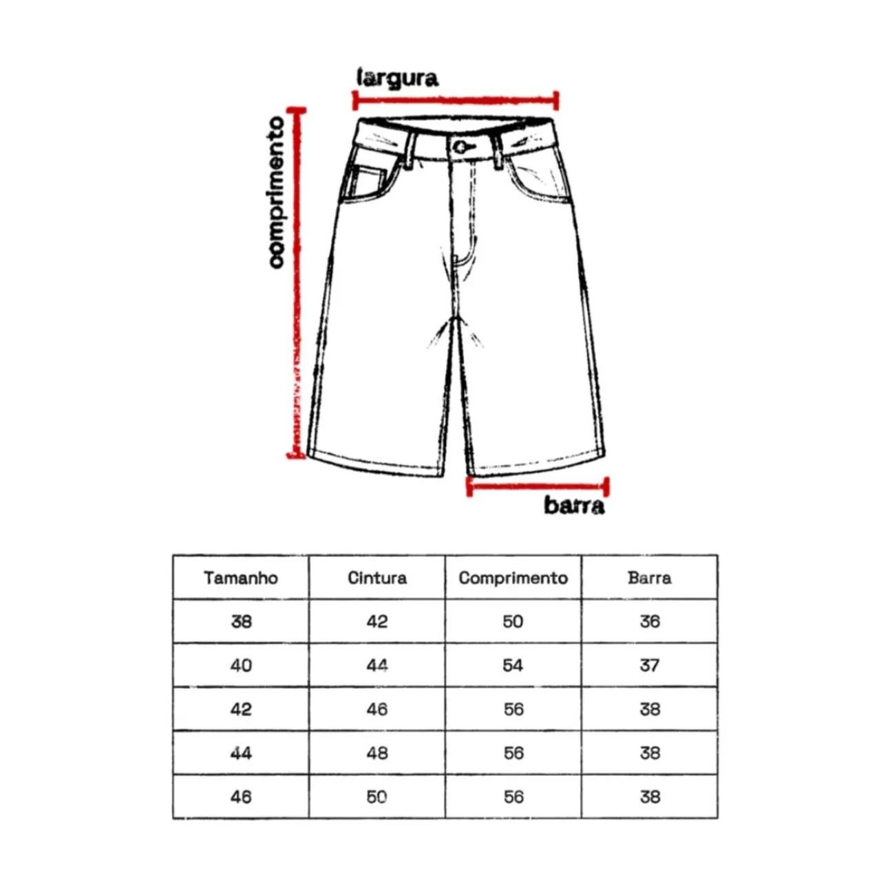 Jorts - Chain Killer (M) - Roupas - São José (Cabuçu), Itaboraí