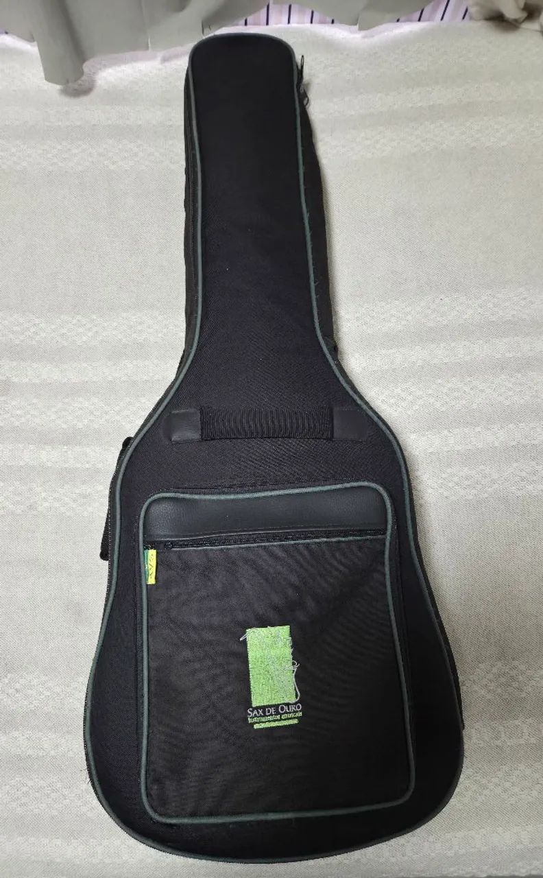Violão Yamaha C45 com capa, 4 palhetas e capotraste - Foto 5