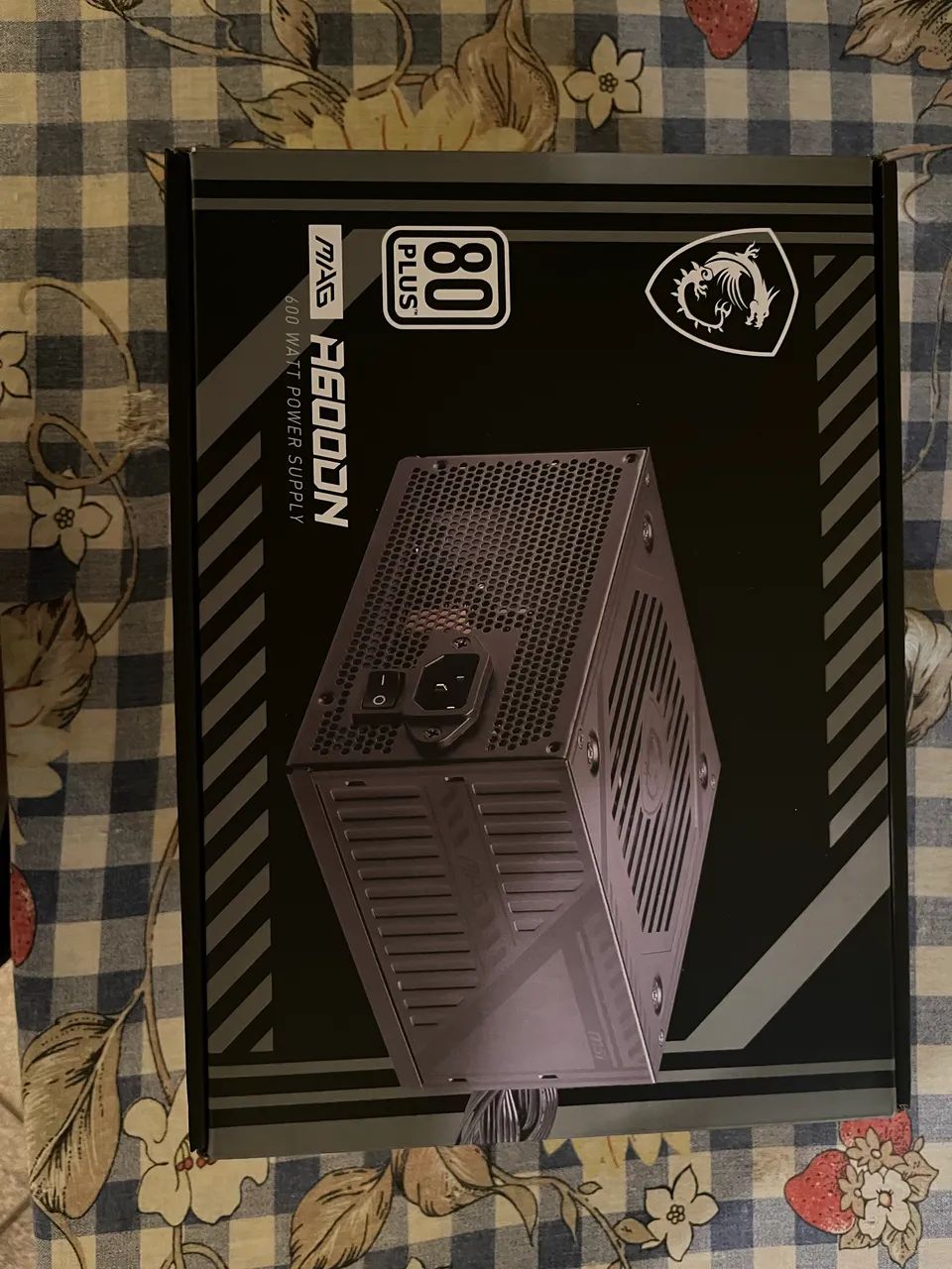 Fonte MSI MAG A600DN,600w, 80 plus white