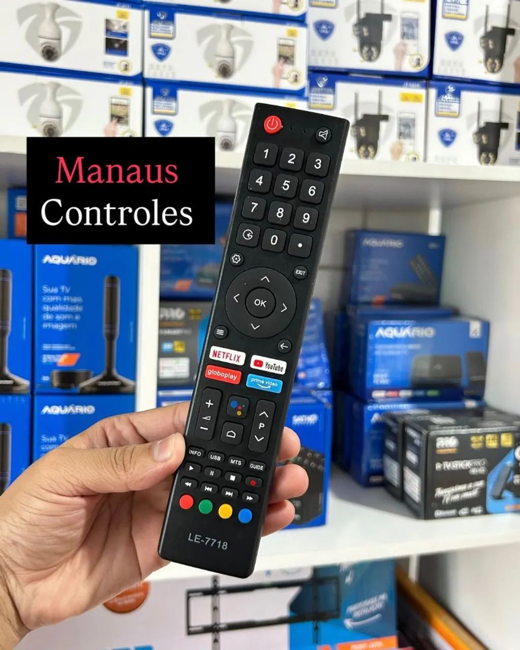 Controle Tv Philco smart 4K