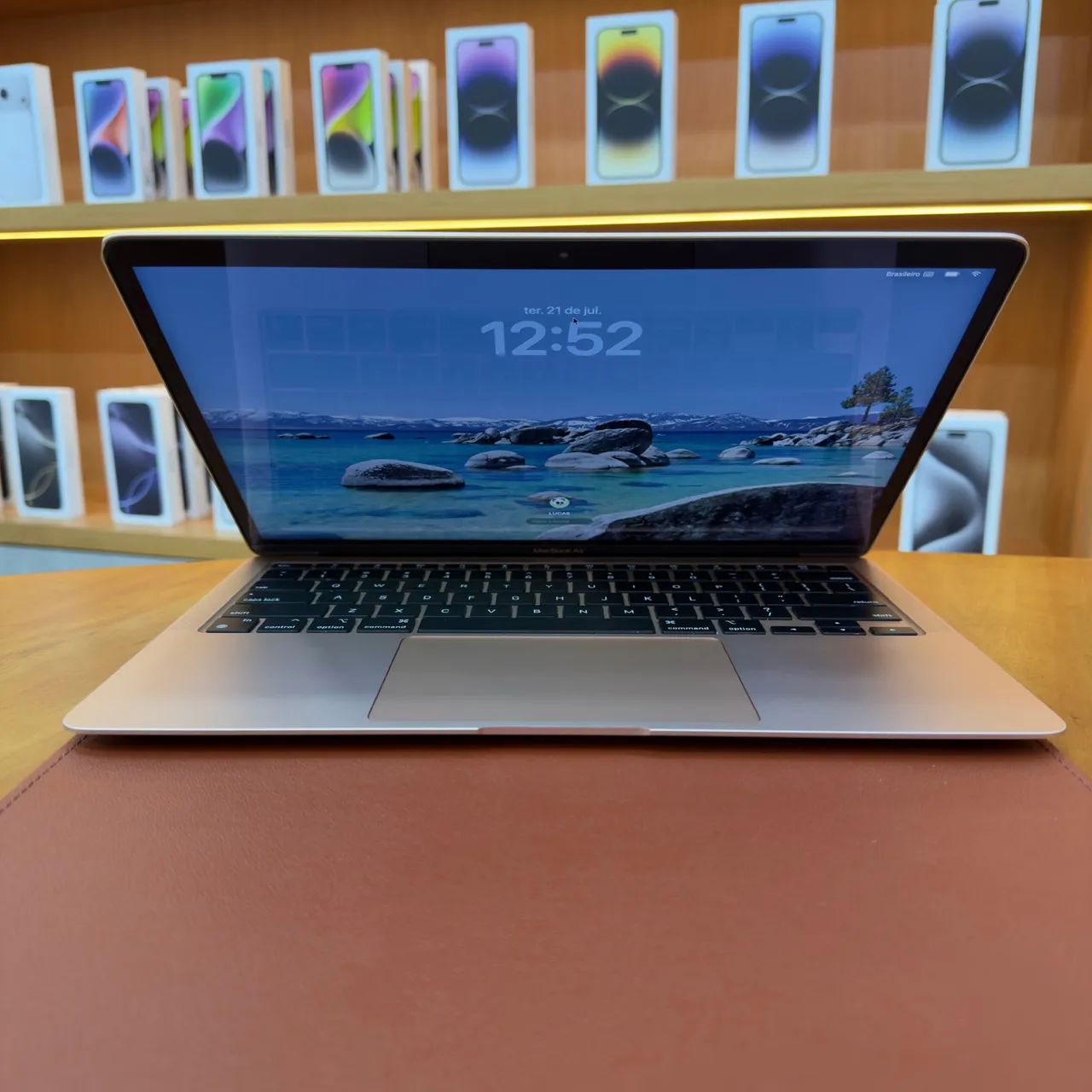 MACBOOK AIR M1 ROSA 13 POL. 8GB RAM 256 SSD - OPORTUNIDADE  - Foto 3