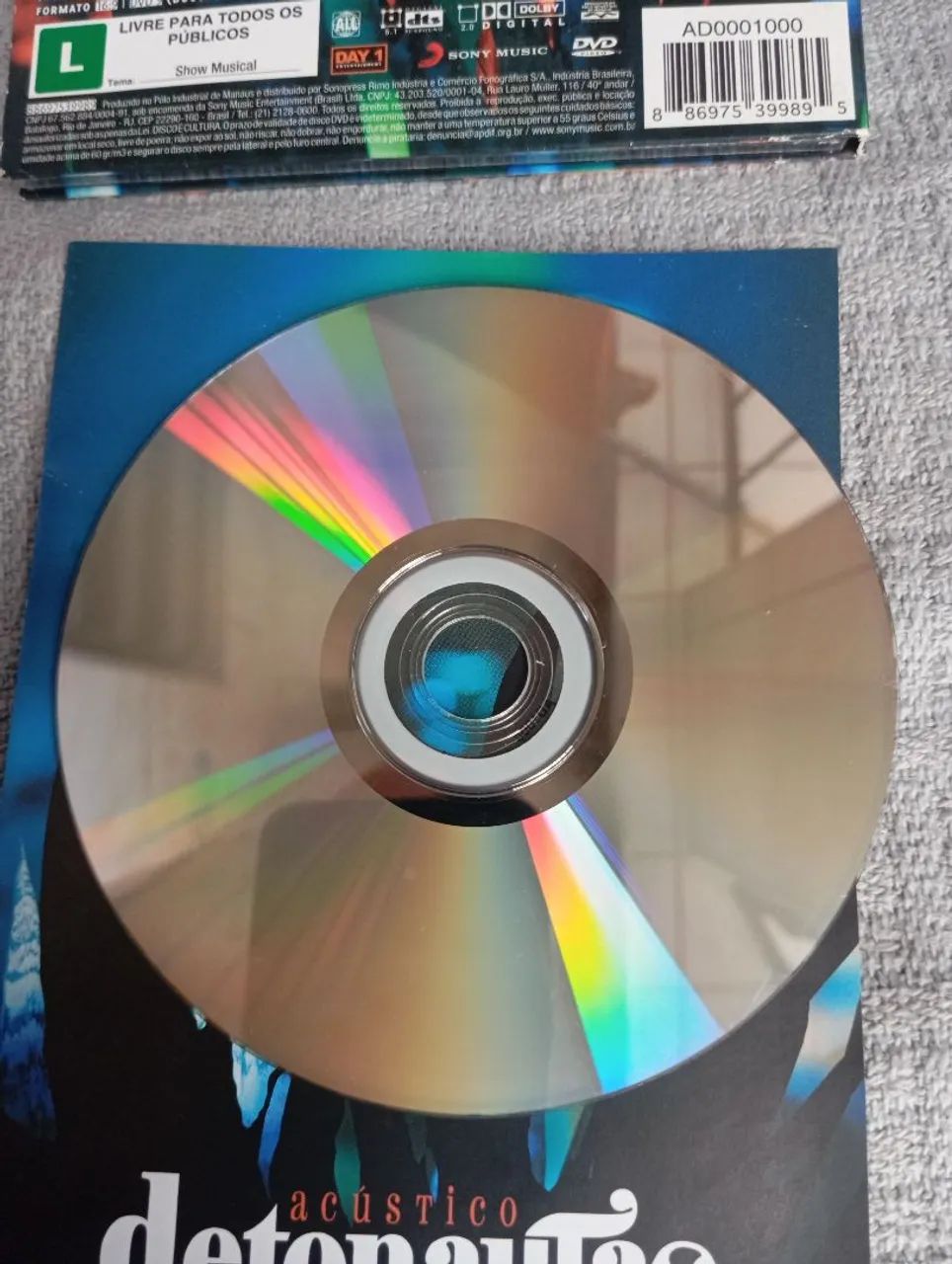Dvd Detonautas Acústico zerado - DVD, Blu-Ray e Vídeo Cassete