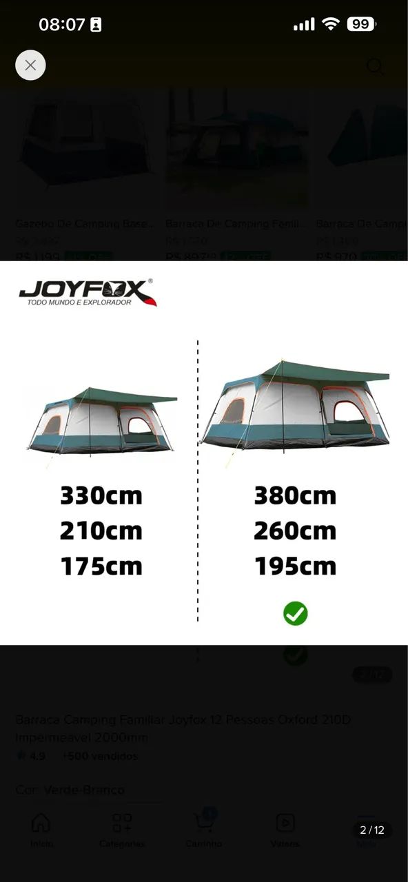 Barraca Joy fox grande  - Foto 3