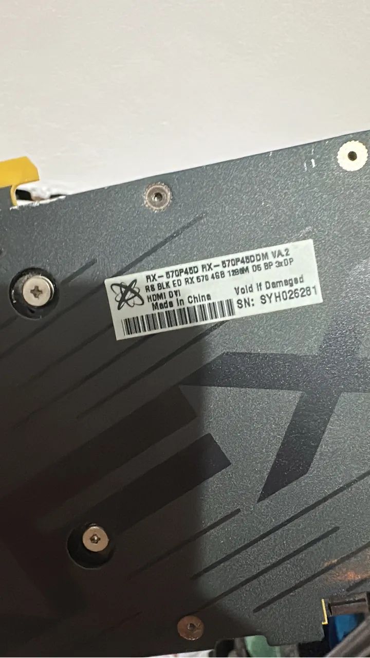 Rx 570 4gb XFX SEMI NOVA  - Foto 3