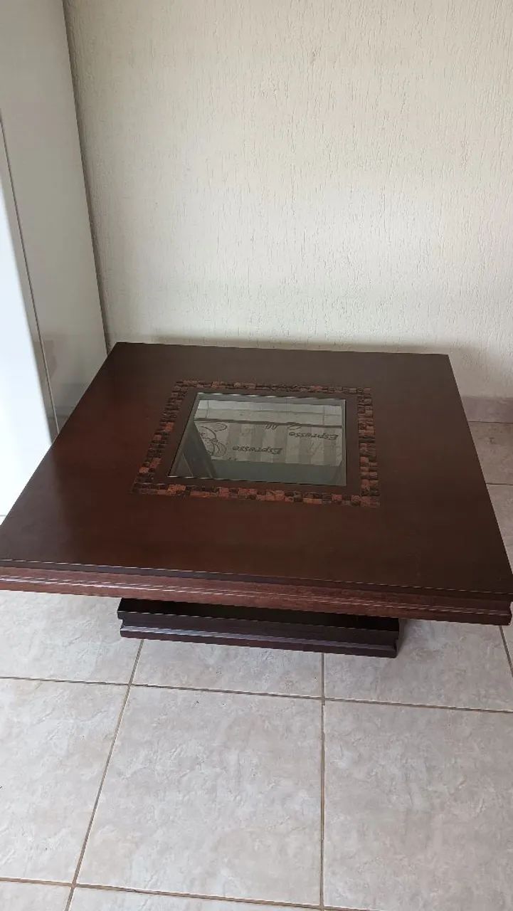 Mesa de centro Madeira maciça 