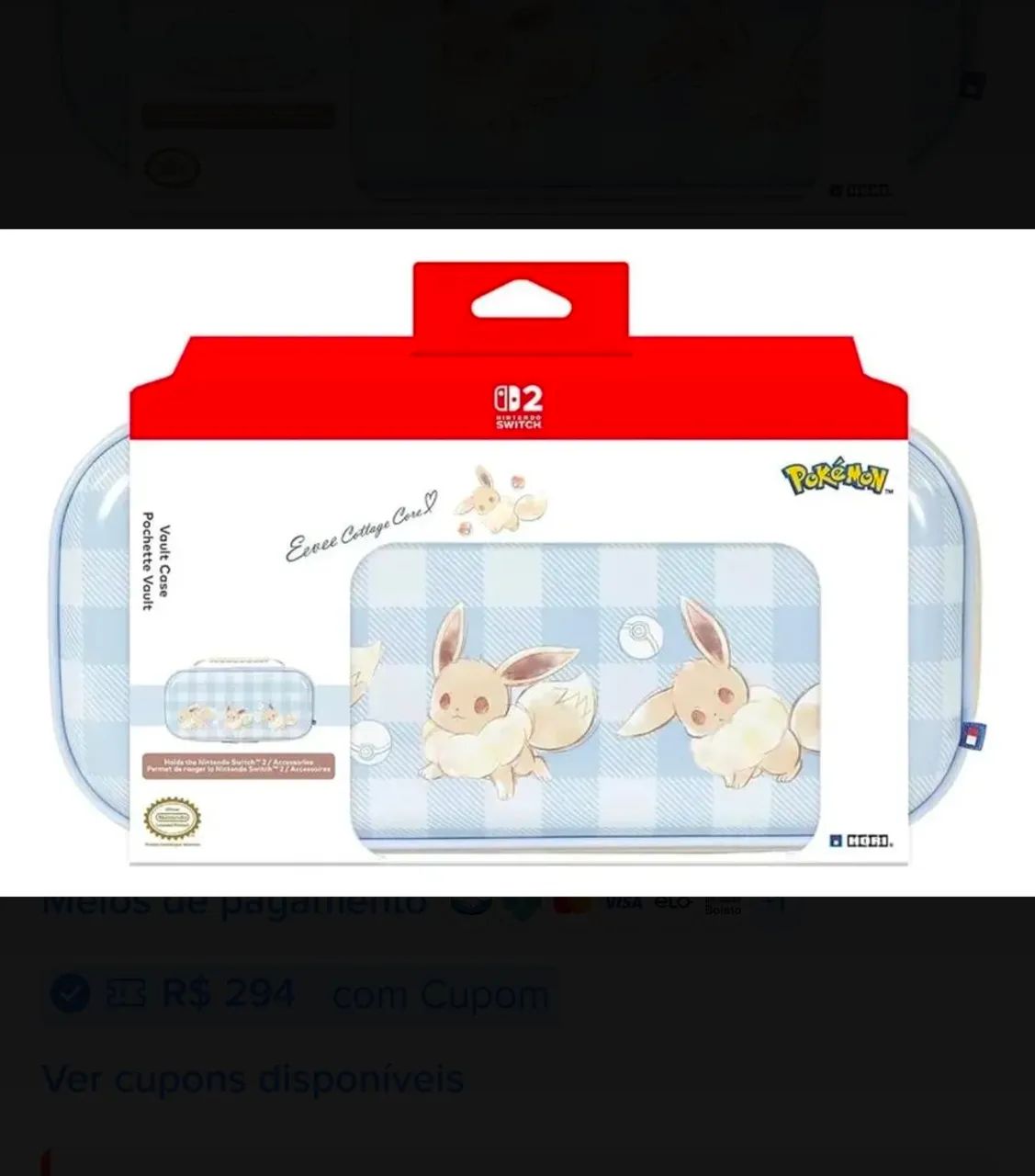 Case oficial Evee para Nintendo Switch 2 - Foto 3
