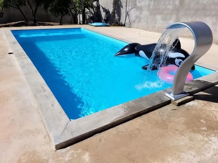 Piscina 7.00x3.70x1.25 retangular instalada 7 metros  - Foto 3