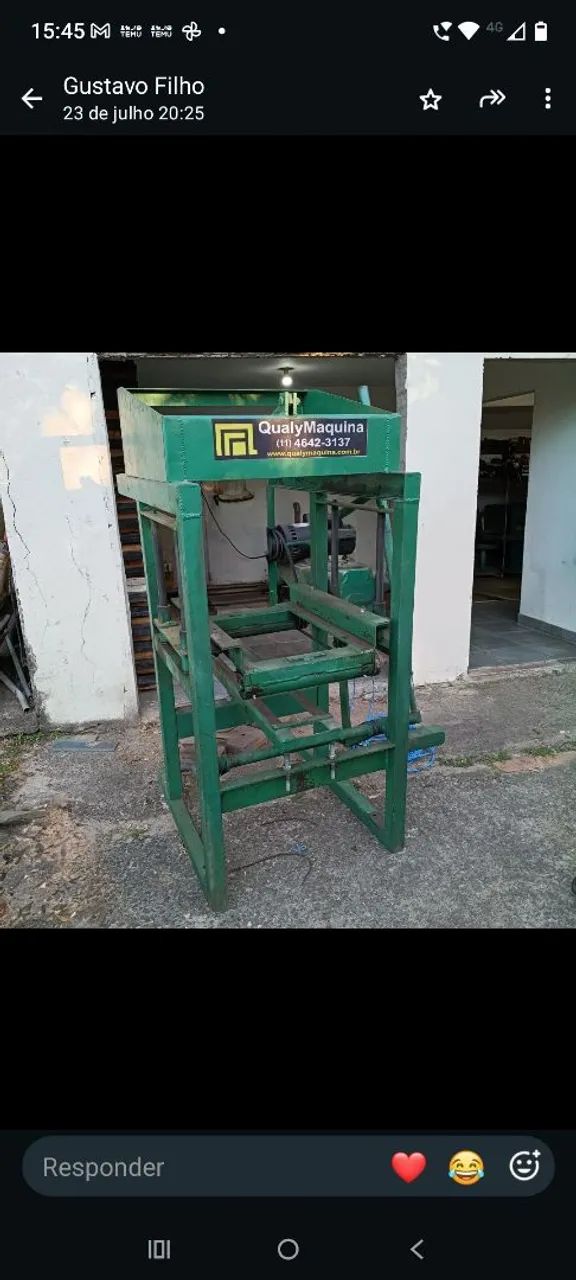 Máquina de blocos e pavers - Foto 5