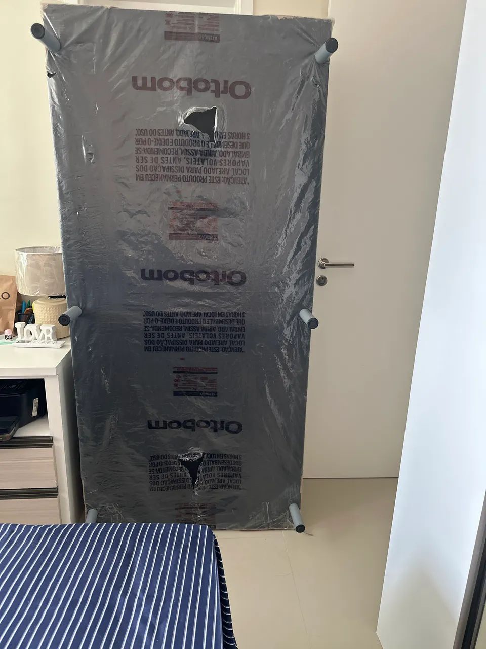 Base de cama Ortobom e colchão prorelox D33 - Foto 3