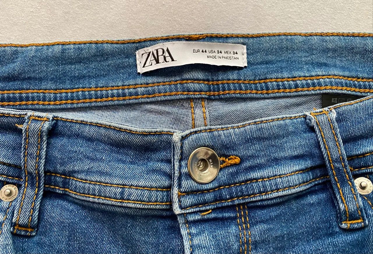 Calça Jeans Zara Destroyed Masculina - 40 - Foto 5