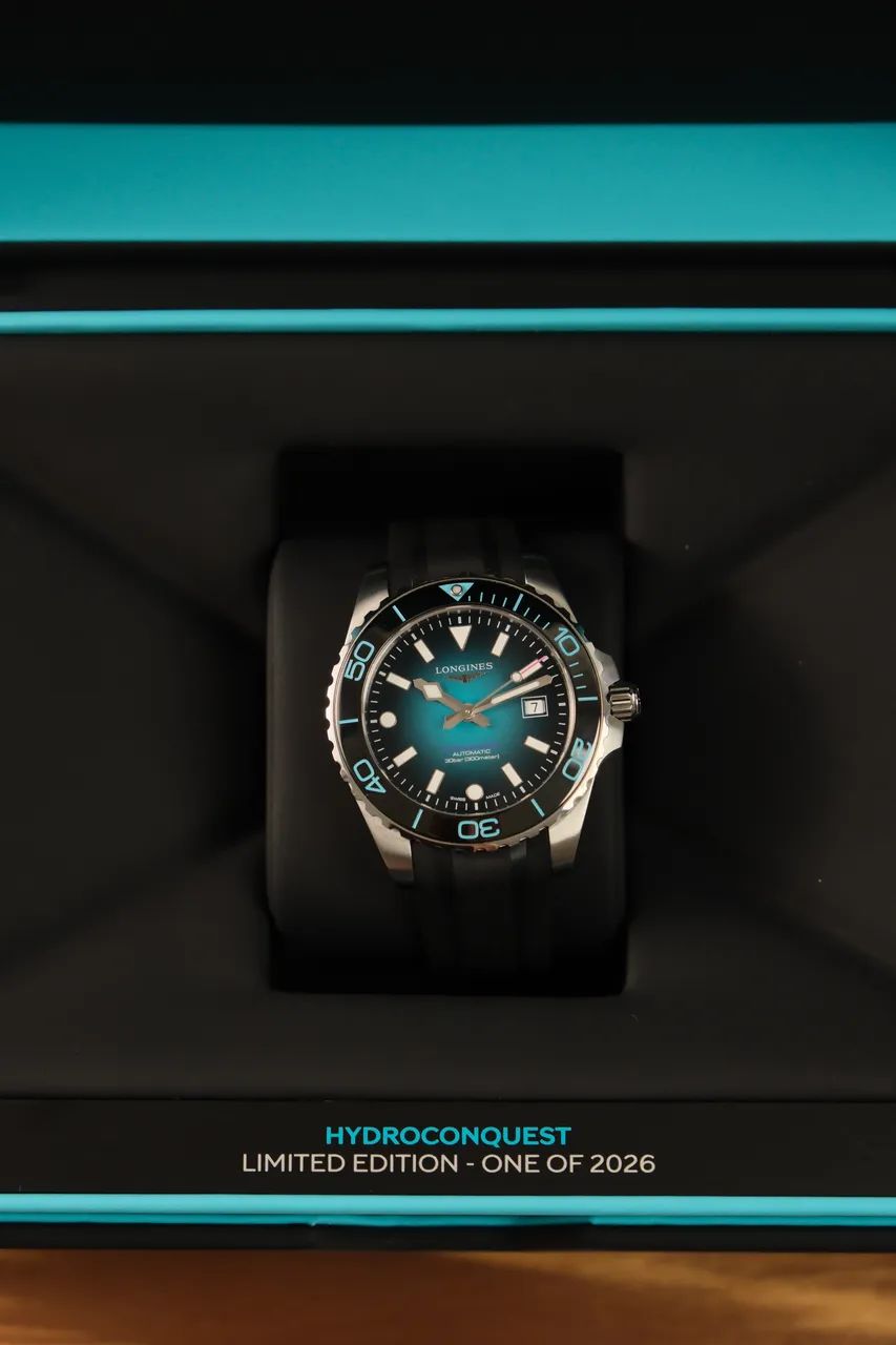 Longines HydroConquest 2026 Commonwealth Games Limited Edition Automático Azul 41mm - Foto 5