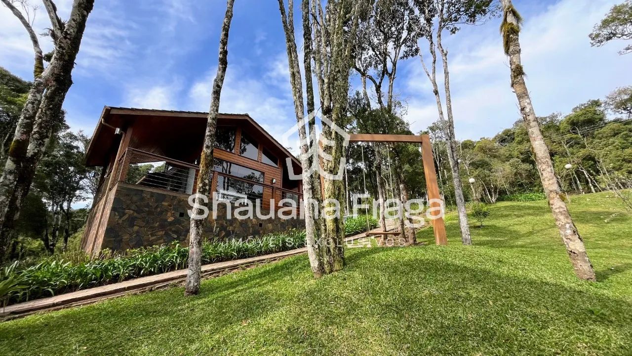 Rancho Queimado - Condomínio Chapada das Araucárias - Casa à Venda com 3 Quartos e Córrego - Foto 2