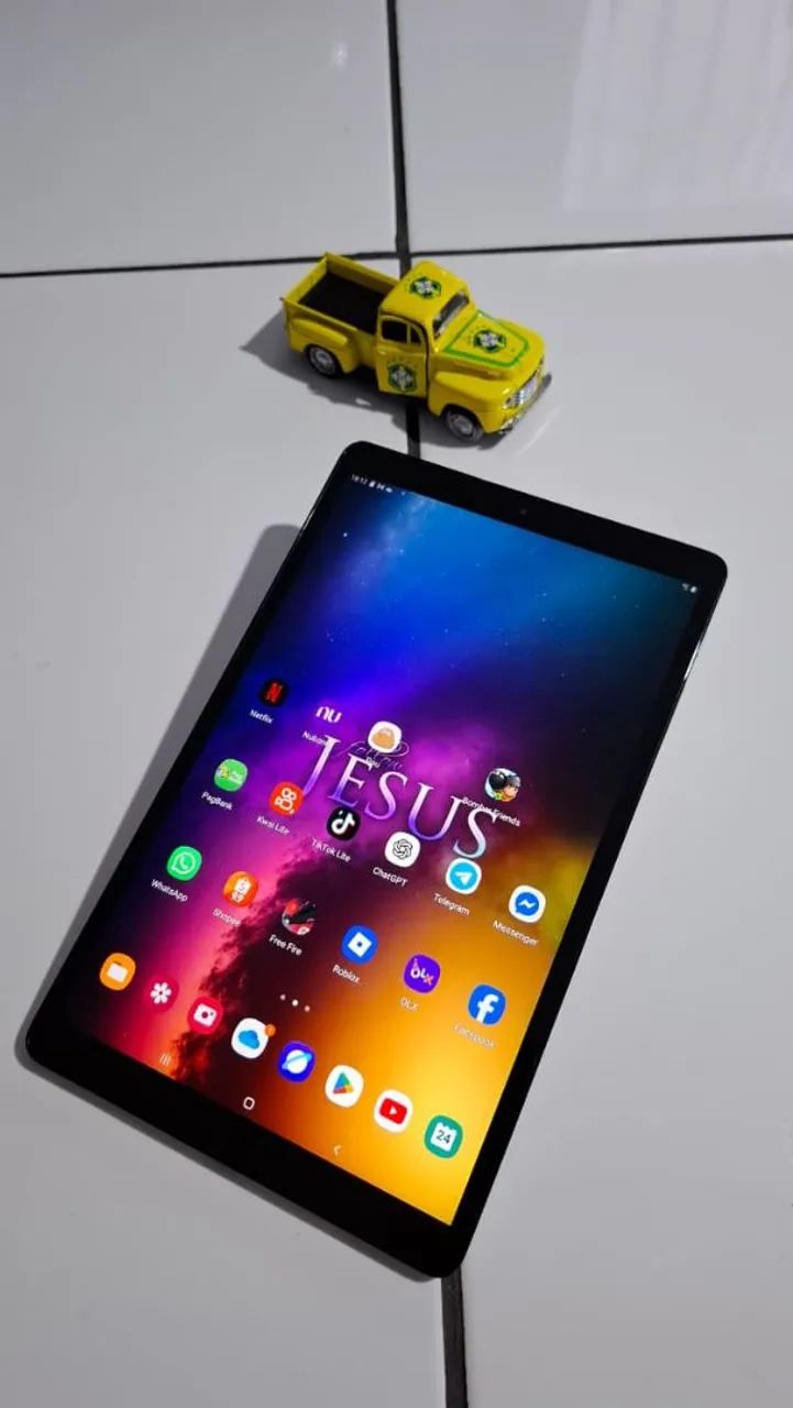 Galaxy Tab A 32Gbs Chip 4G recebe ligações aparelho Top - Foto 2