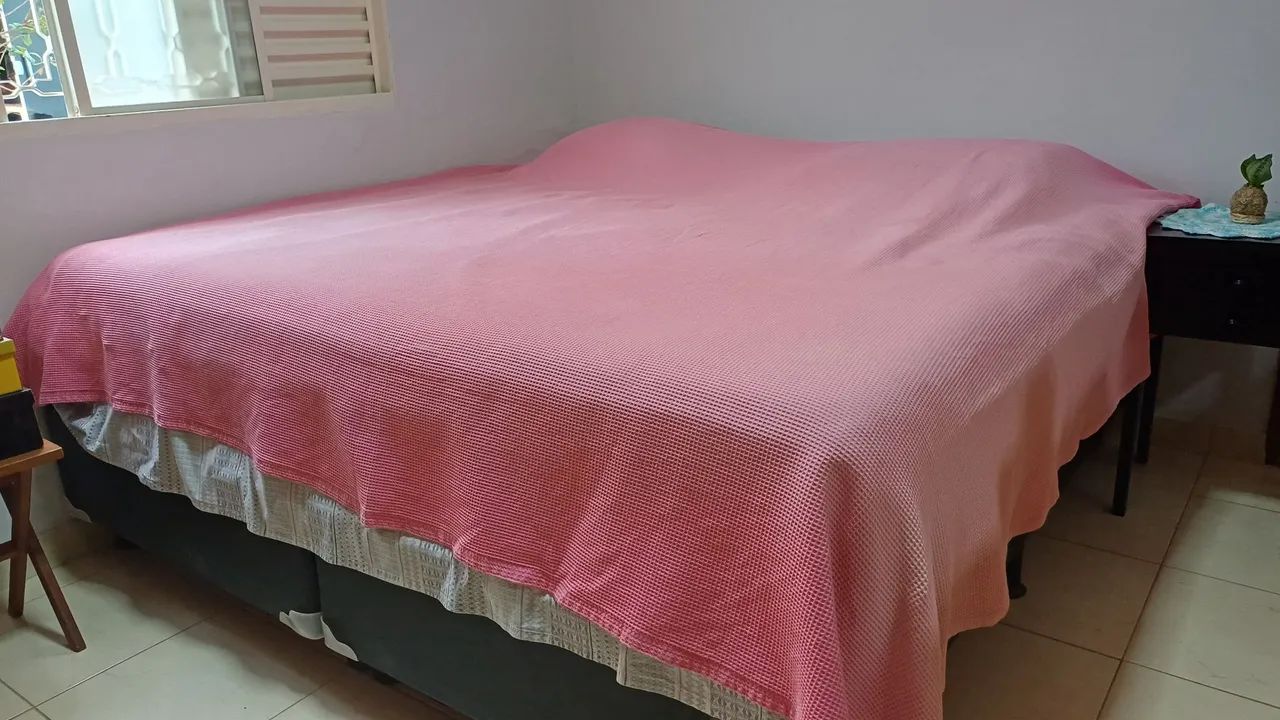 Cama Box e Colchão King Size