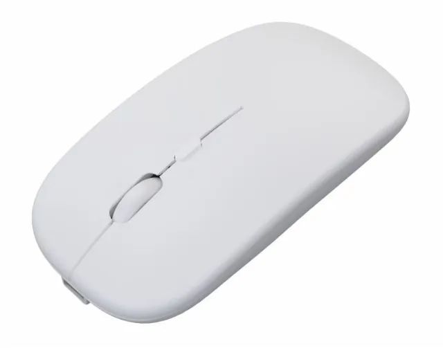 Mouse Sem Fio Recarregável Branco Kmex Ma-a7w4 *ENTREGA GRÁTIS* - Foto 2
