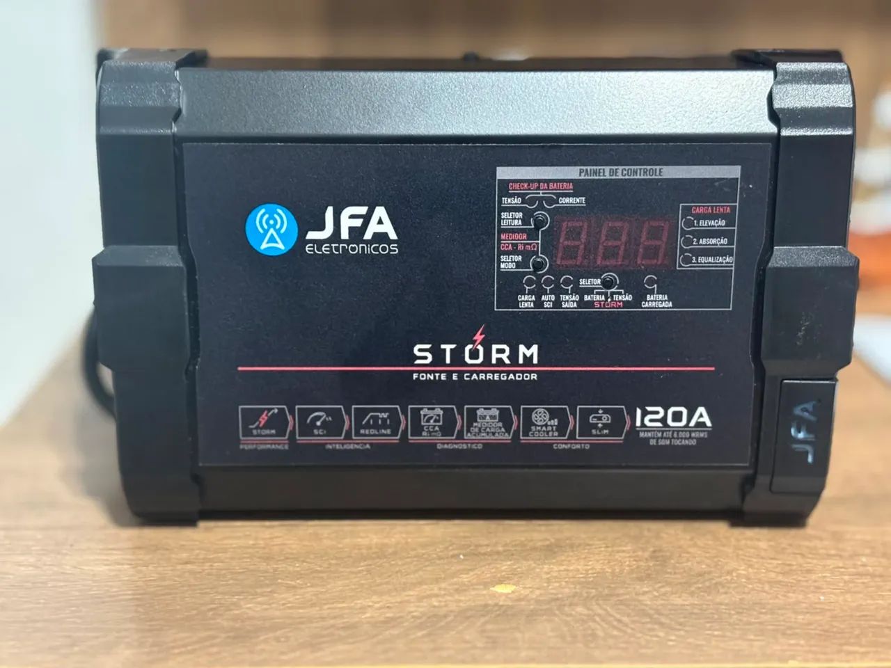 FONTE JFA STORM 120 AMPERES - Foto 3