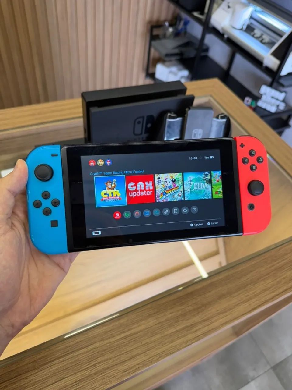 Nintendo Switch V2 Desbloqueado LER (Anápolis) - Foto 3