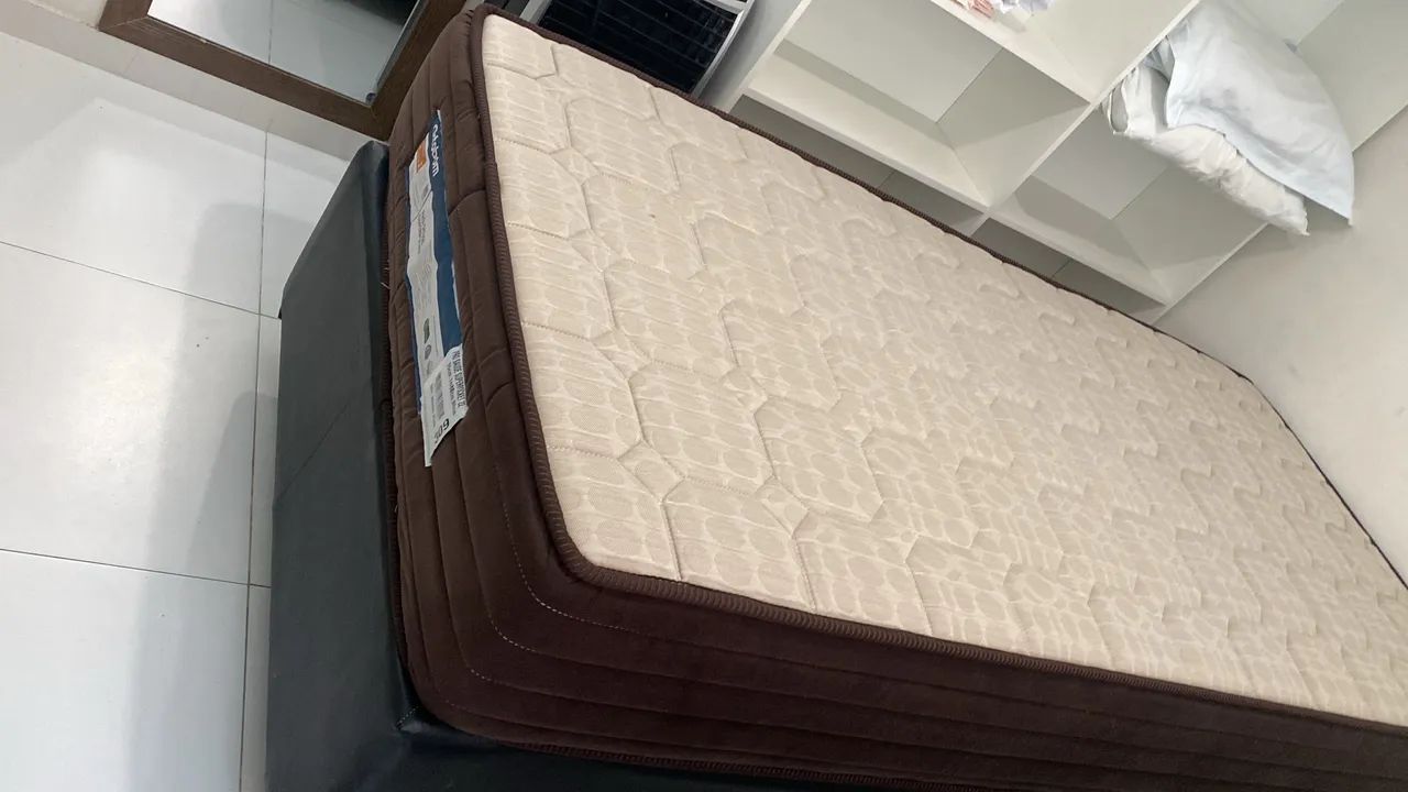 cama box solteiro ortobom  - Foto 5