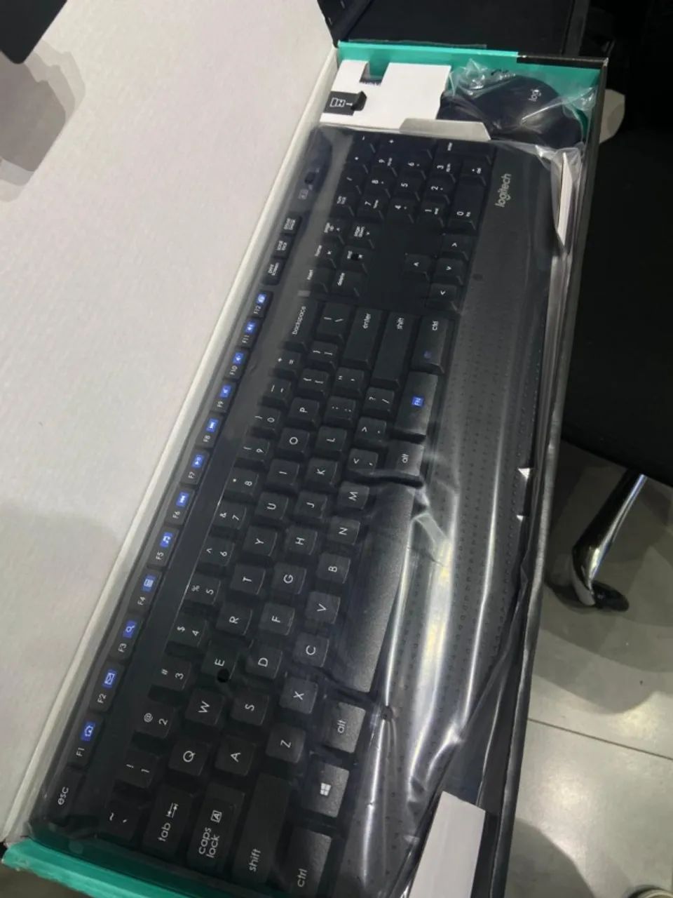TECLADO E MOUSE COMFORT MK345 - Foto 2