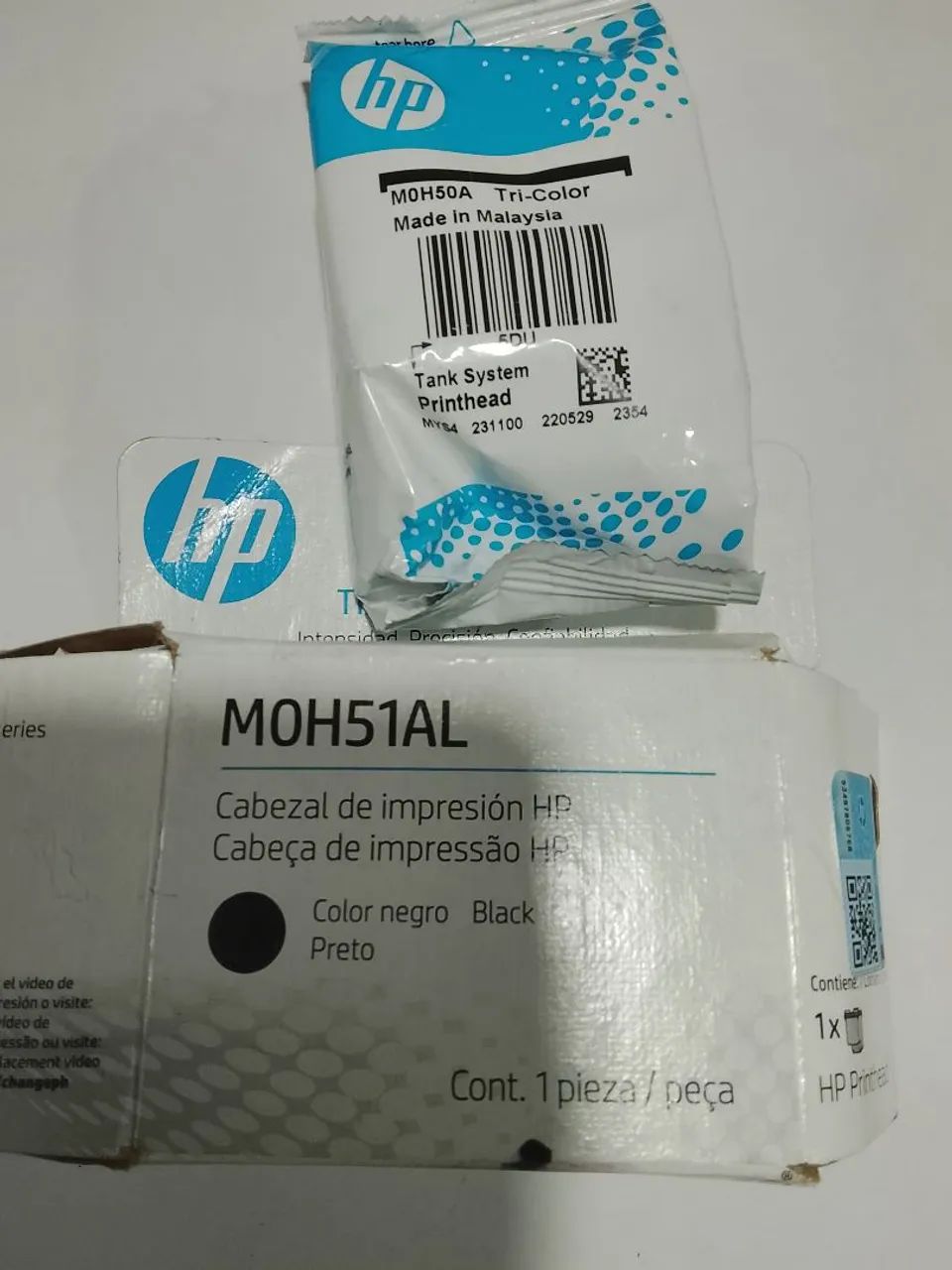 Cabeça de impressão Hp moh51al. Moh50a